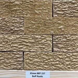 BBT 237 Buff Rustic 65 MM